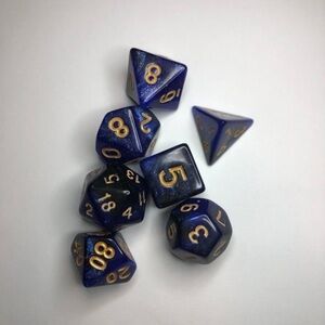 7PCS DND dice set